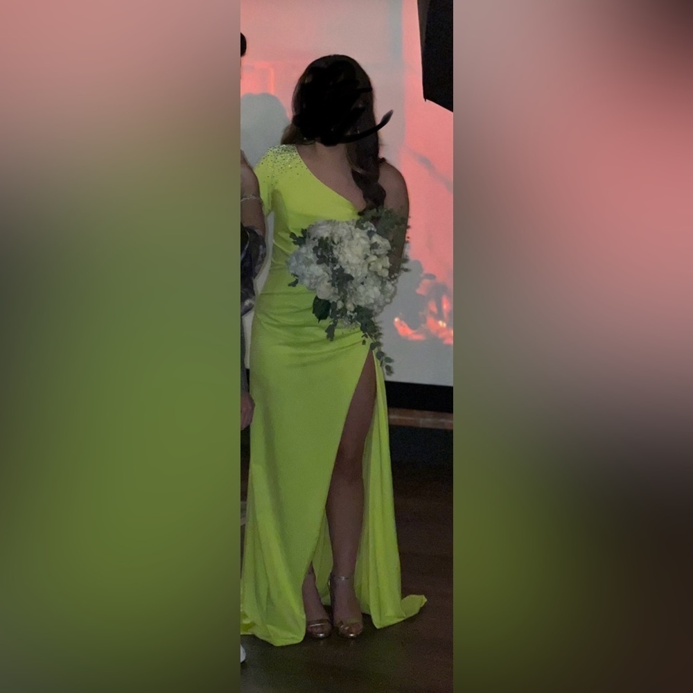 Lime Formal​ Prom Dress​​ - Picture 9 of 13